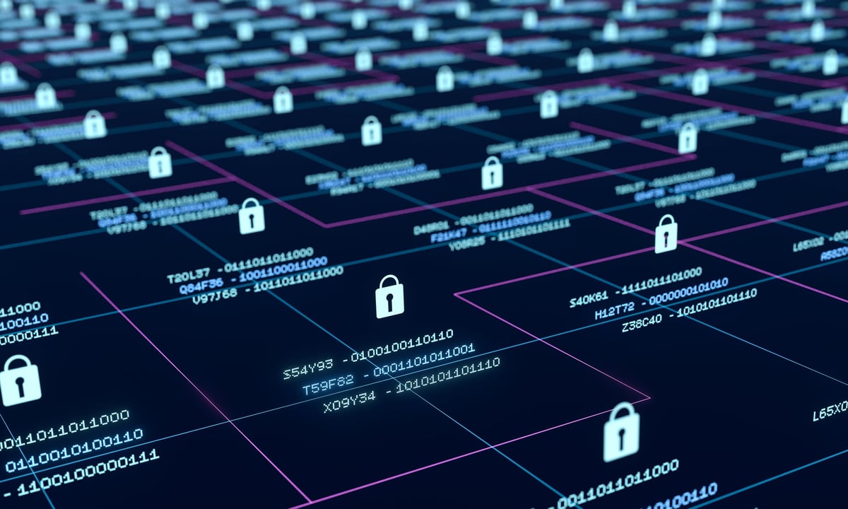 Secure encrypted data network